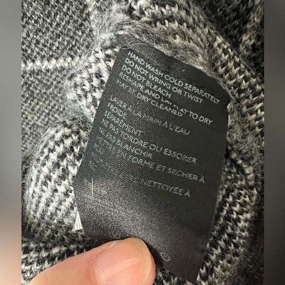 Anthropologie Solenne Windowpane Sweater/Jacket - Size L - Picture 5 of 8